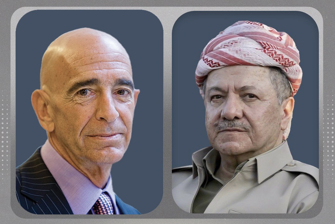 سەرۆک بارزانی و تۆم باراك.JPG