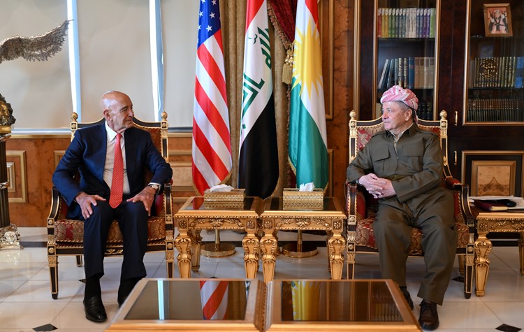 سەرۆک بارزانی و تۆم باراك ١.JPG